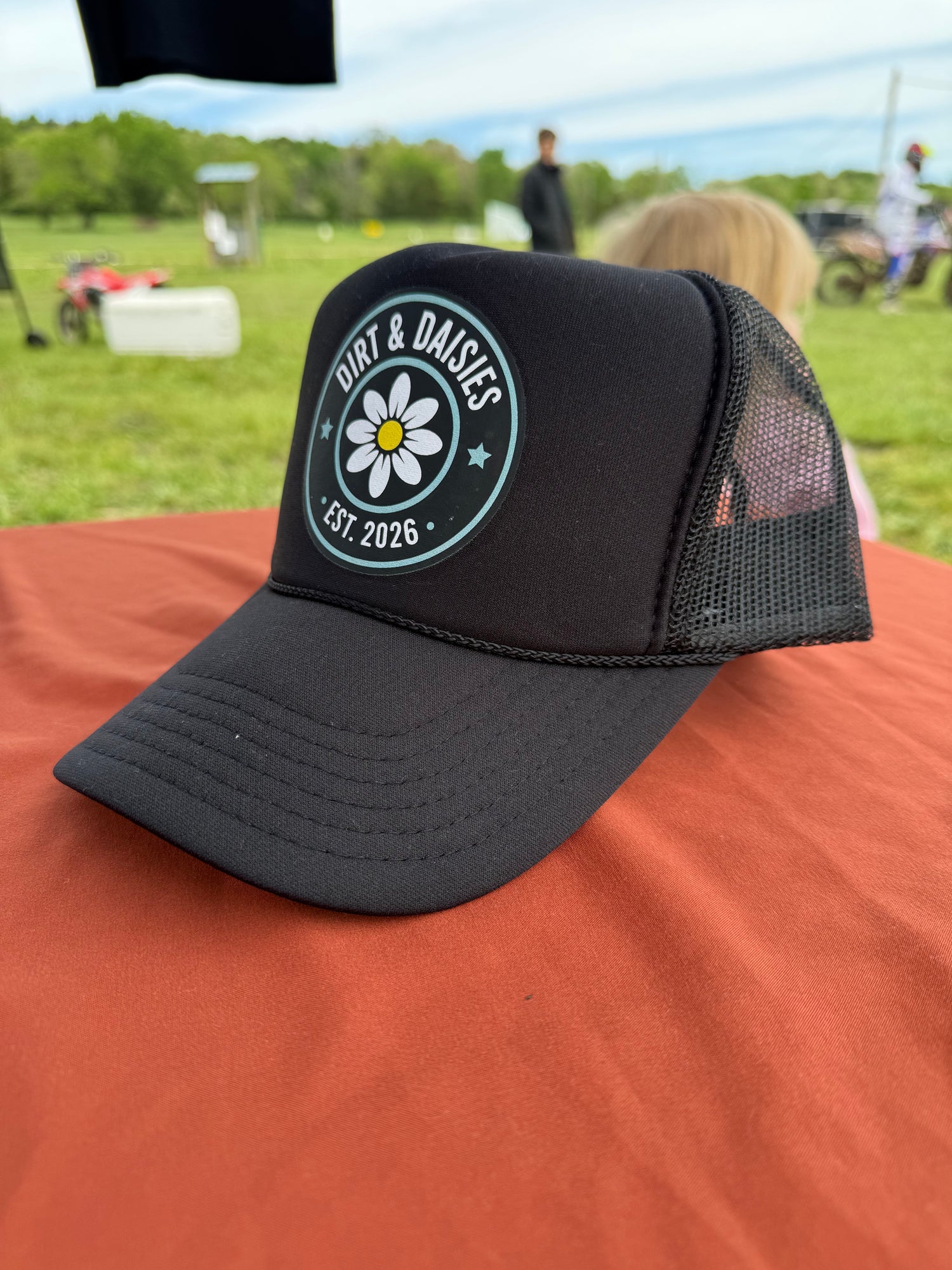 Blue Daisy Hat