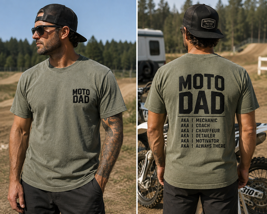 Moto Dad Tee