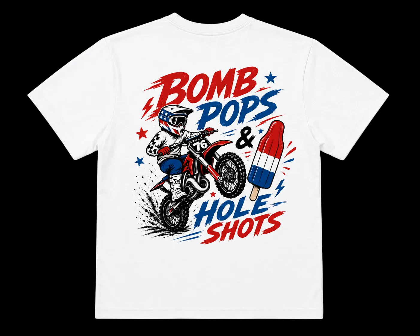 LIMITED - Bomb Pops & Holeshots Tee